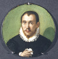 Portrait of a Man by Lucia Anguissola - Classic Art canvas print
