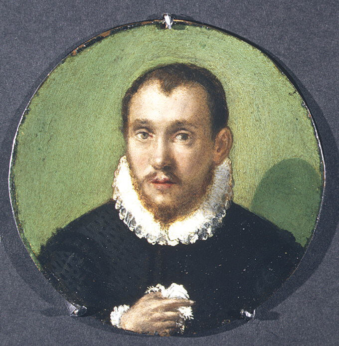 Portrait of a Man by Lucia Anguissola - Classic Art canvas print