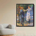 The Swing La Balanoire 1876 by Pierre-Auguste Renoir by Pierre-Auguste Renoir - Impressionist canvas print