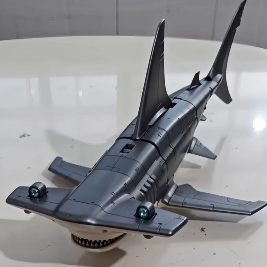 ⚙️ Transforming Mechanical Beast Desk Toy – Shark