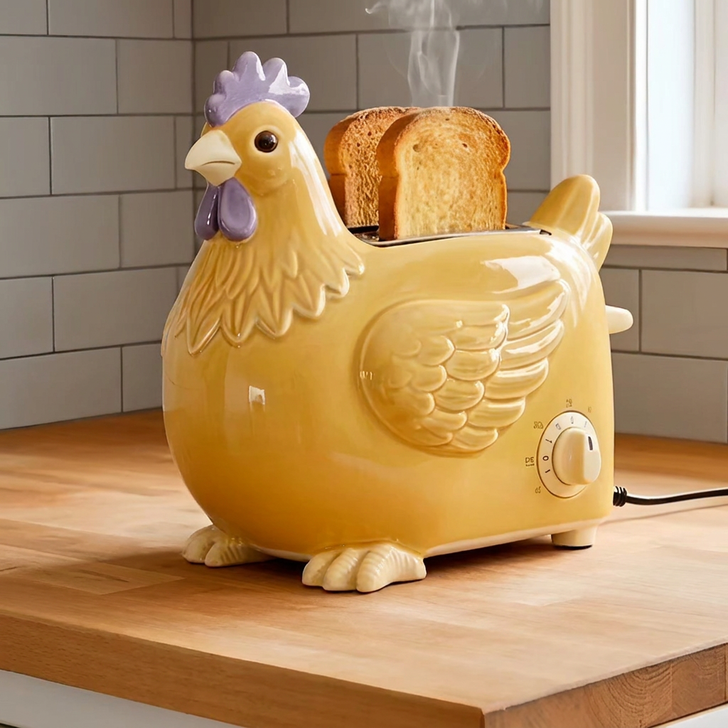 The Whimsical Toaster – Playful Kitchen Appliance for Cozy Breakfasts & Unique Home Decor