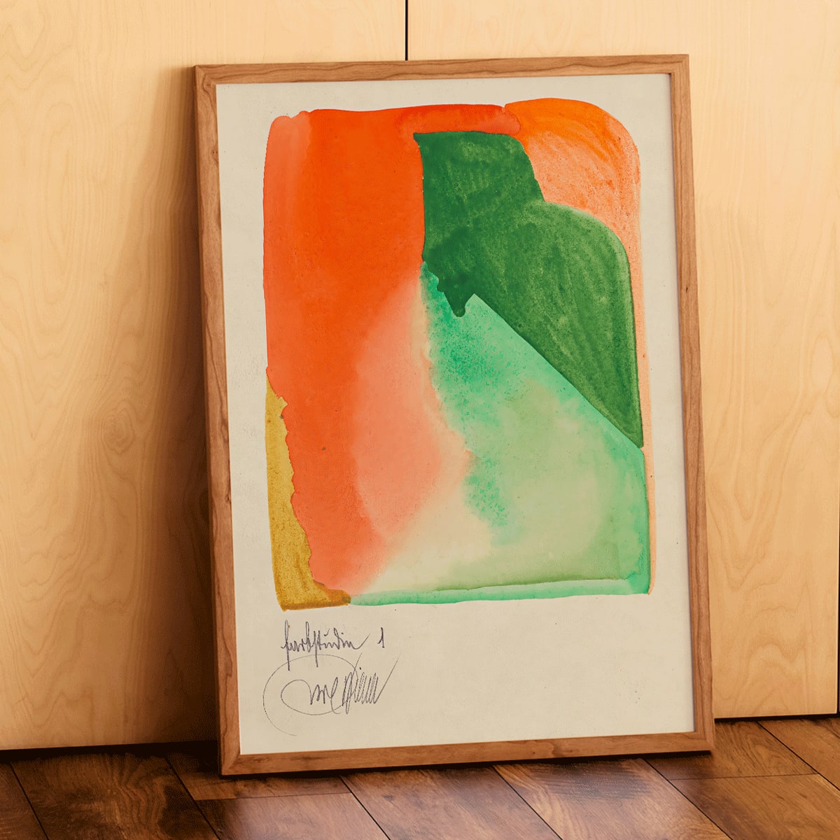 Farbstudien, 10 Bltter I Poster by Moryarty - Oil Painting canvas print