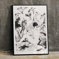Trois acrobates Poster by Moryarty - Oil Painting canvas print