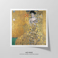 Adele Bloch-Bauer I  Klimt  Art Print by Without A Frame - Oil Painting canvas print