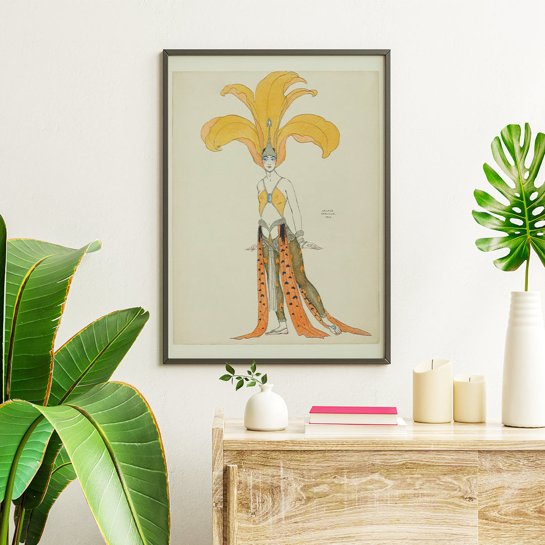 Danseuse Poster by Moryarty - Oil Painting canvas print