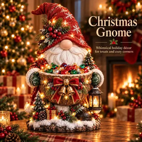 💯🎄 Christmas Sale – 49% OFF ✨ Lighted Christmas Candy Bowl Collection – 5 Festive Holiday Designs