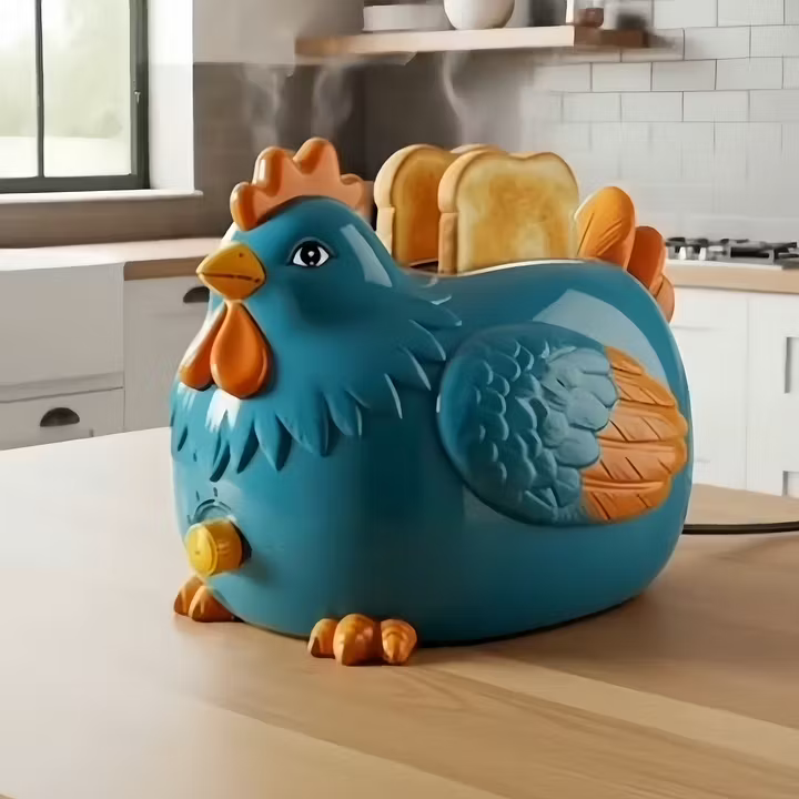 The Whimsical Toaster – Playful Kitchen Appliance for Cozy Breakfasts & Unique Home Decor