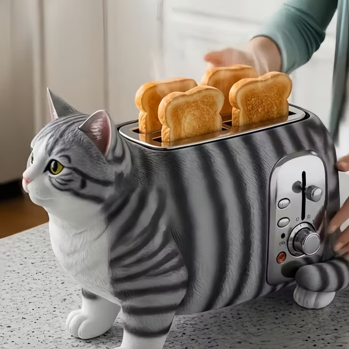 The Whimsical Toaster – Playful Kitchen Appliance for Cozy Breakfasts & Unique Home Decor