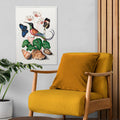 Topaze cramoisie Poster by Moryarty - Oil Painting canvas print