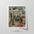 Adoration of the Magi  Bosch  Art Print by Without A Frame - Oil Painting canvas print
