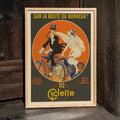 Sur la route du bonheur Poster by Moryarty - Oil Painting canvas print