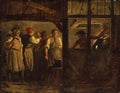 The Forge by Léonard Defrance - Classic Art canvas print
