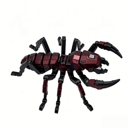 ⚙️ Transforming Mechanical Beast Desk Toy – Futuristic Metal Insect Sculpture 🐞✨