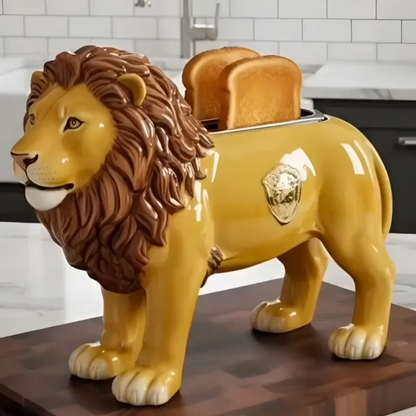 Creative 2-Slice Toaster – Animal Designs for Fun Breakfasts & Unique Kitchen Decor