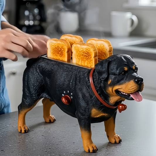Creative 4-Slice Toaster | Cute Aesthetic Kitchen Appliance for Cozy Breakfast & Unique Home Decor-5