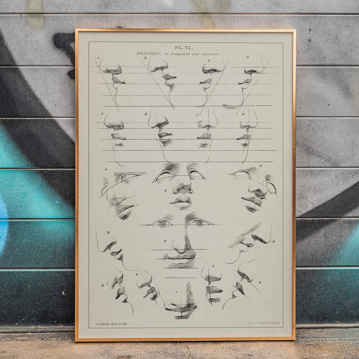 Cl de l'art de dessiner la figure humaine Poster by Moryarty - Oil Painting canvas print