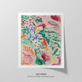 Woman Beside the Water  Matisse  Art Print by Without A Frame - Oil Painting canvas print