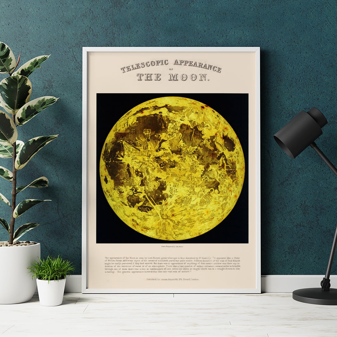 Aspect de la Lune Poster by Moryarty - Oil Painting canvas print