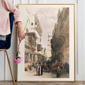 Mosque The Mooristan Poster by Moryarty - Oil Painting canvas print