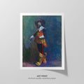 The Musketeer  Matisse  Art Print by Without A Frame - Oil Painting canvas print