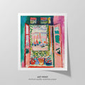 Open Window, Collioure  Matisse  Art Print by Without A Frame - Oil Painting canvas print