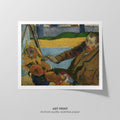 The Painter of Sunflowers  Gauguin  Art Print by Without A Frame - Oil Painting canvas print