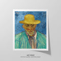 Portrait of Patience Escalier  Van Gogh  Art Print by Without A Frame - Oil Painting canvas print