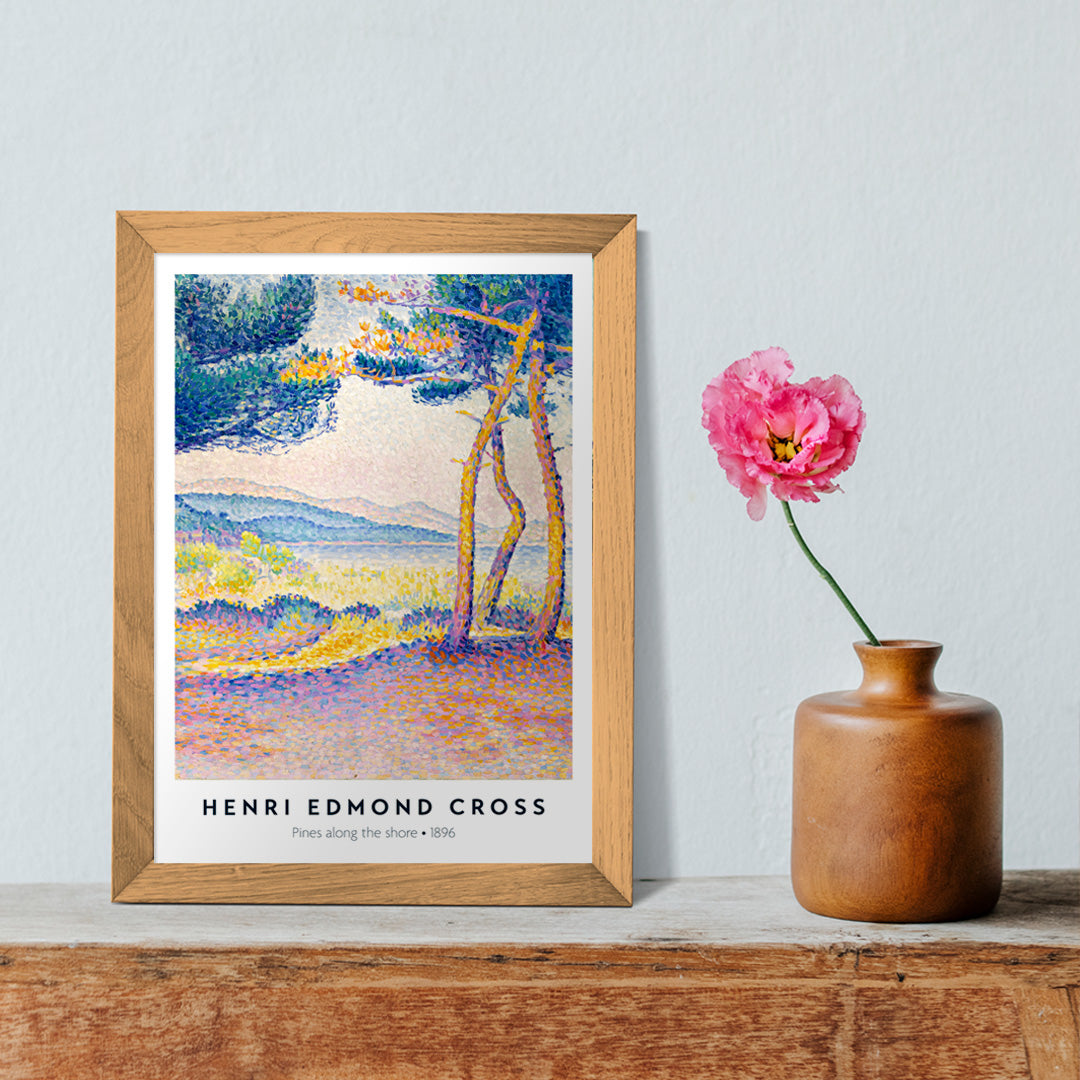 Pins du rivage Poster by Moryarty - Oil Painting canvas print