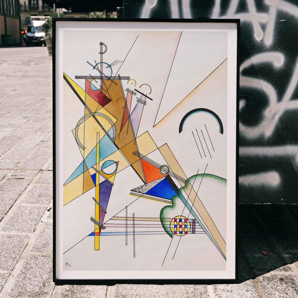 Gewebe Poster by Moryarty - Oil Painting canvas print