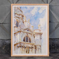 La Salute  Venise Poster by Moryarty - Oil Painting canvas print