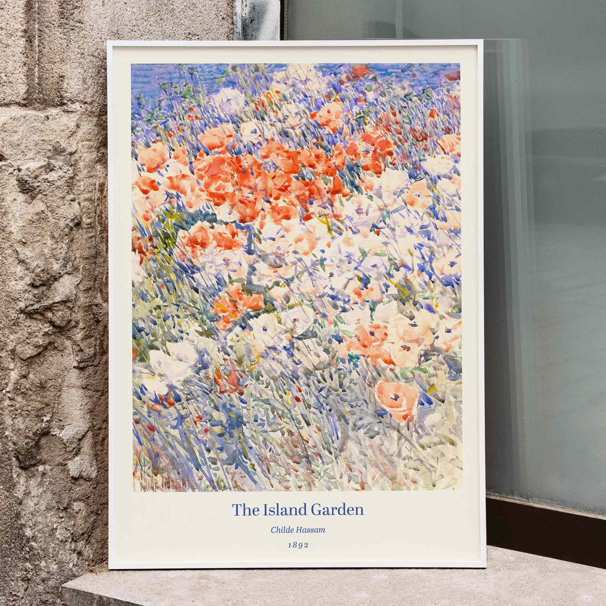 Le jardin de l'le Poster by Moryarty - Oil Painting canvas print