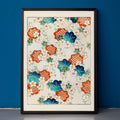 Motif floral Poster by Moryarty - Oil Painting canvas print