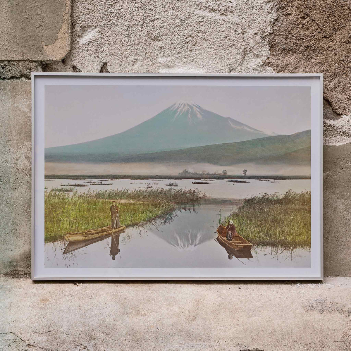Mont Fuji vu de Kashiwabara Poster by Moryarty - Oil Painting canvas print