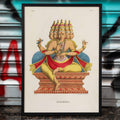 Brahma Poster by Moryarty - Oil Painting canvas print