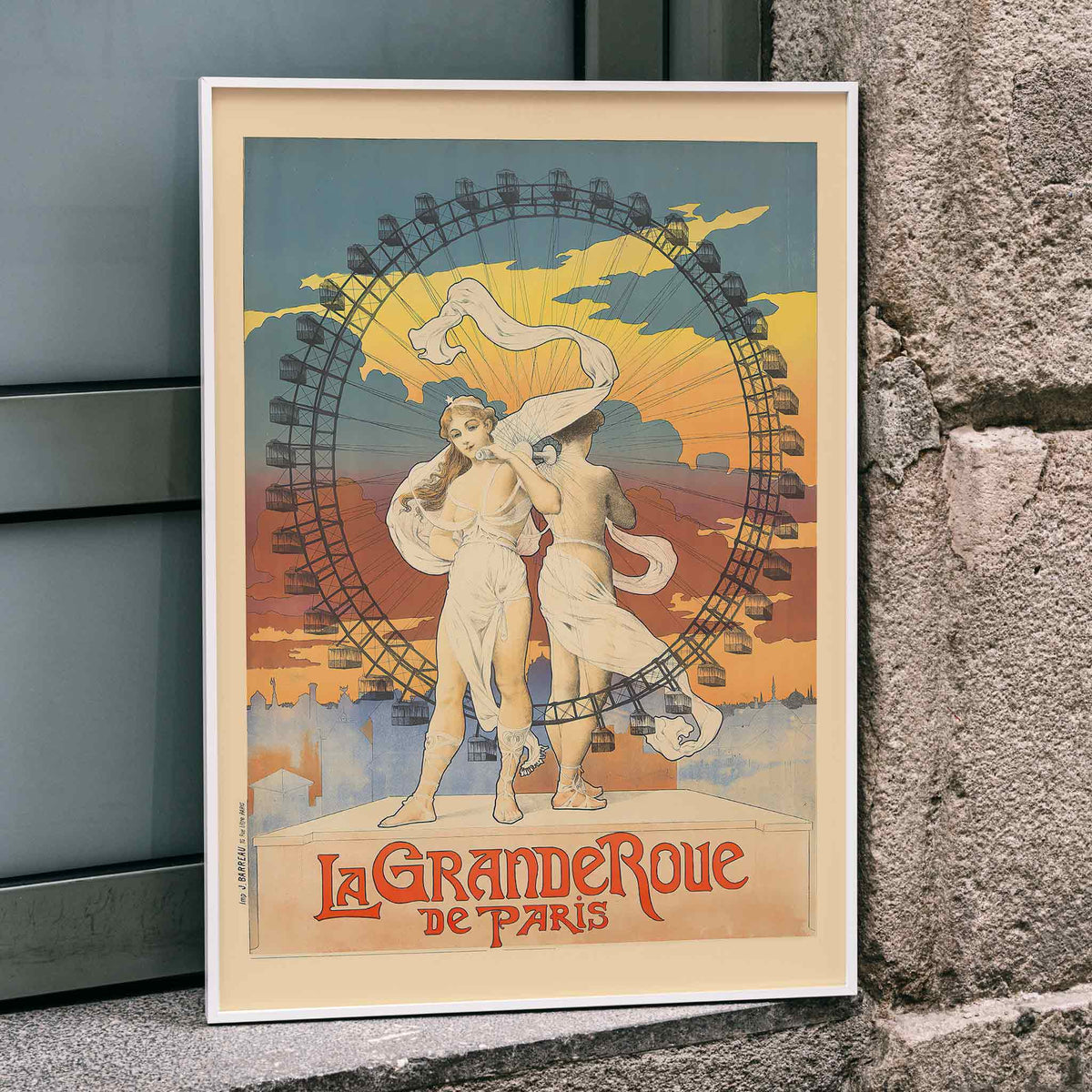 La Grande Roue Poster by Moryarty - Oil Painting canvas print