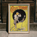 Cycles Terrot Dijon Poster by Moryarty - Oil Painting canvas print