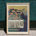 Cigarrillos Paris Poster by Moryarty - Oil Painting canvas print