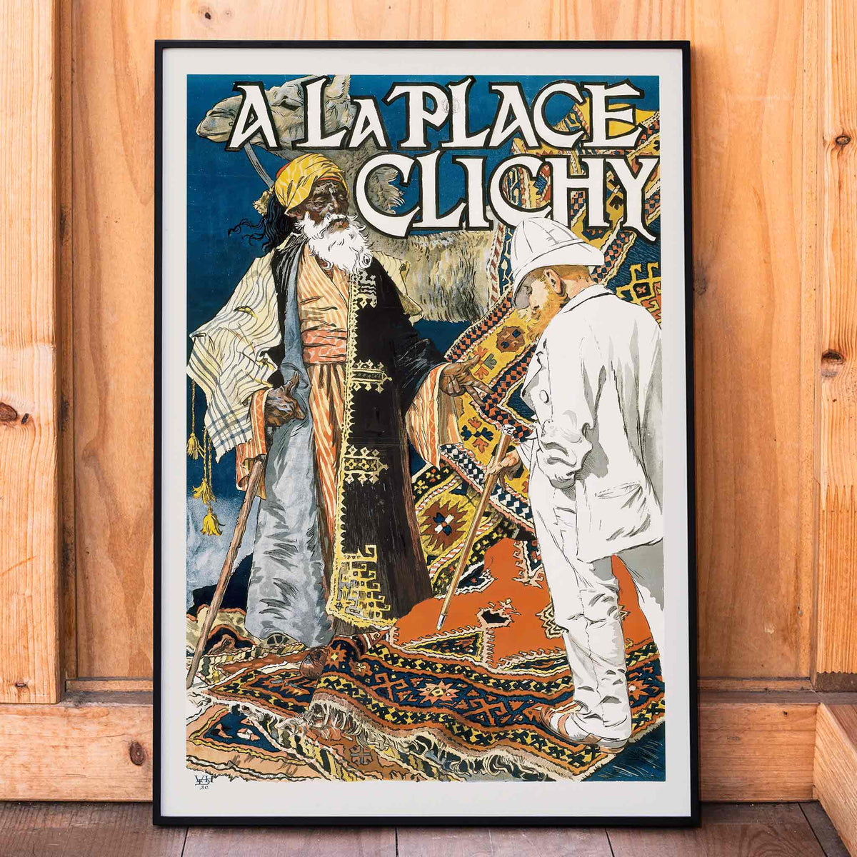la Place Clichy Poster by Moryarty - Oil Painting canvas print