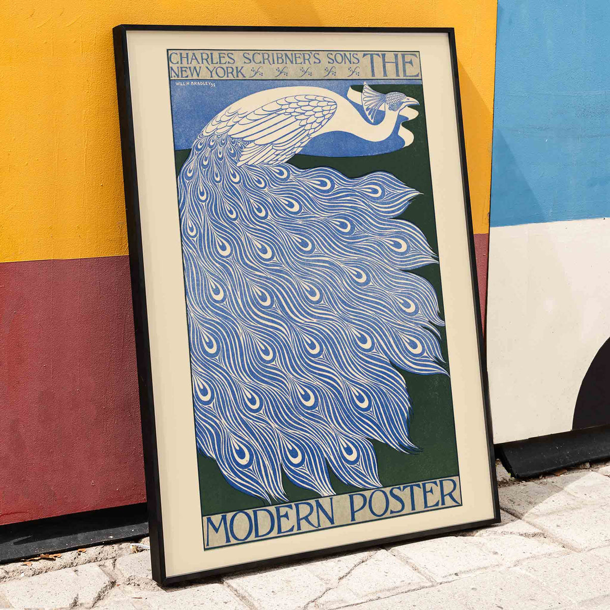 The Modern Poster Poster by Moryarty - Oil Painting canvas print