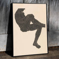 Muscles de la jambe Poster by Moryarty - Oil Painting canvas print