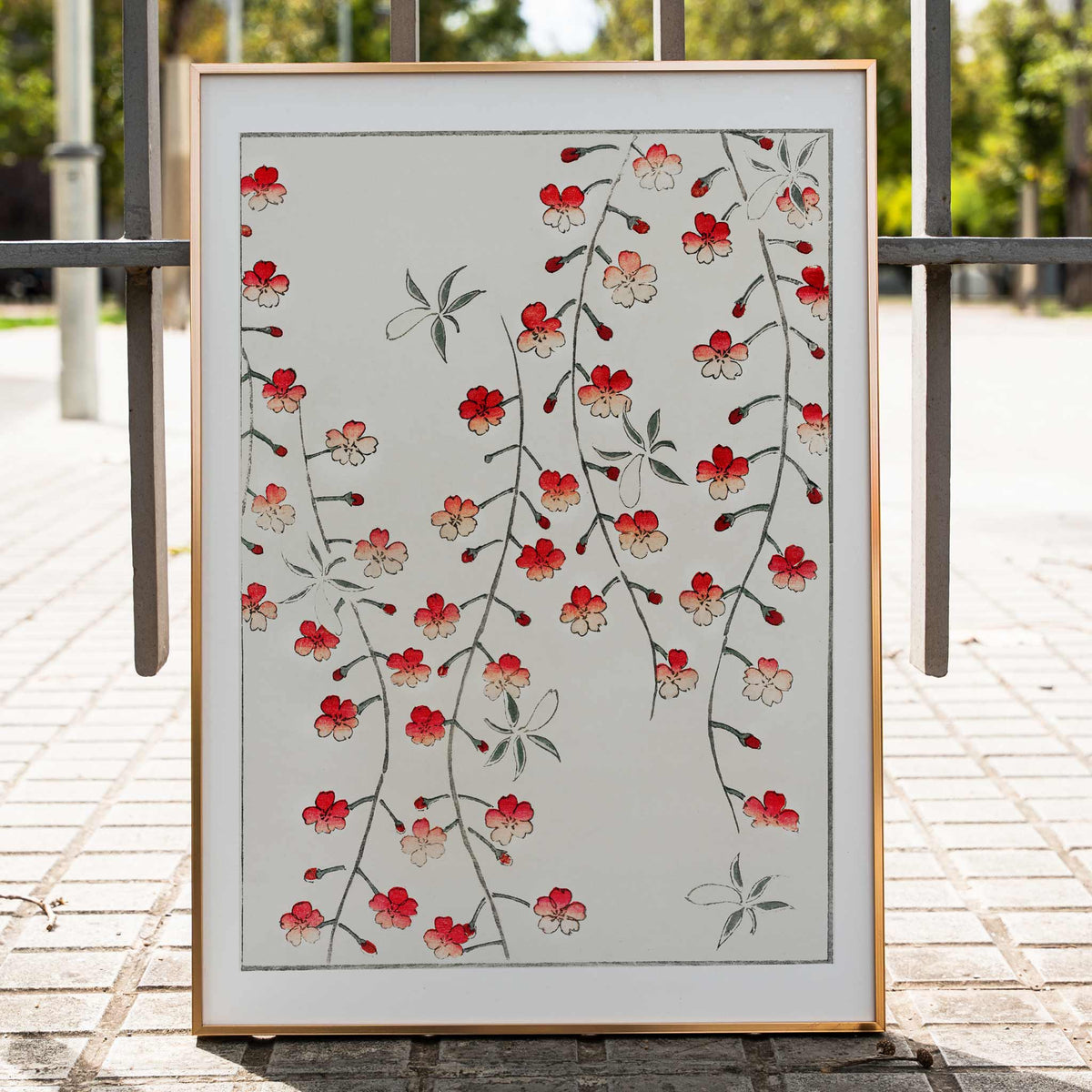 Fleur de cerisier du Bijutsu Sekai Poster by Moryarty - Oil Painting canvas print