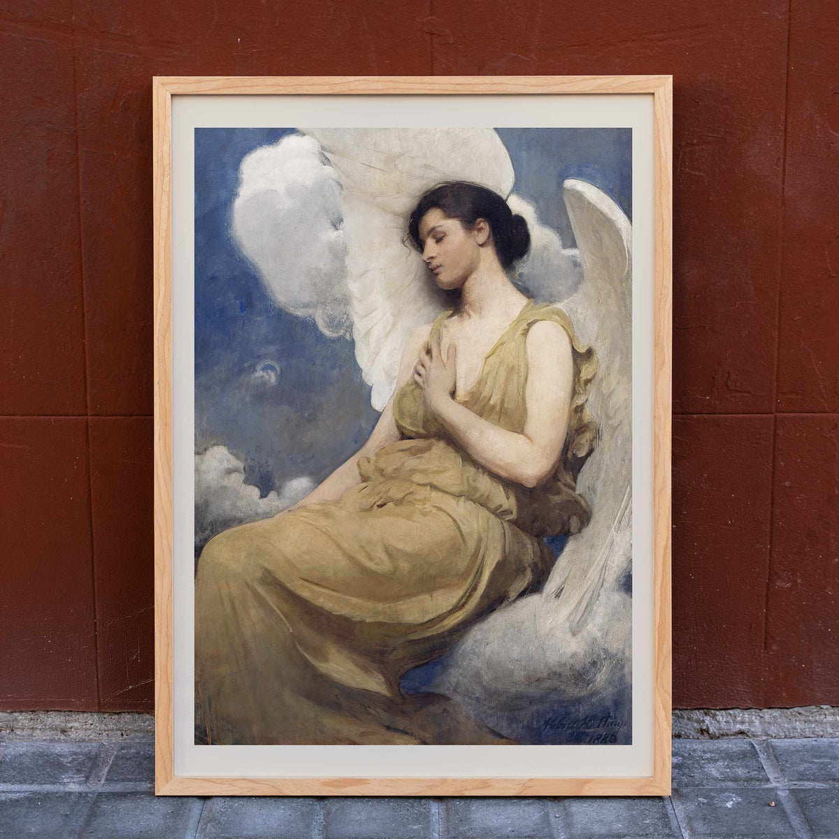 Figure aile Poster by Moryarty - Oil Painting canvas print