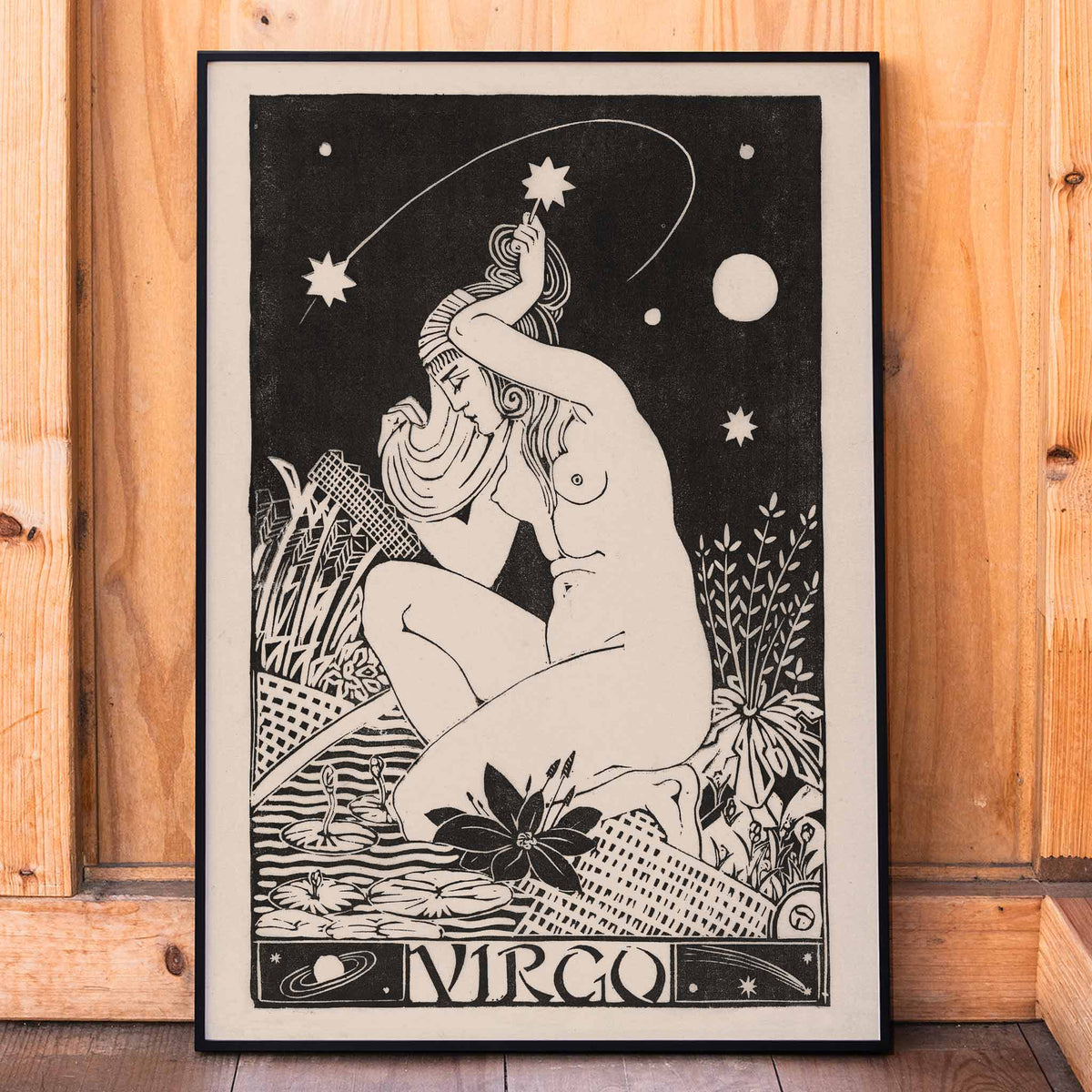 Vierge Poster by Moryarty - Oil Painting canvas print