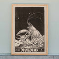 Cancer Poster by Moryarty - Oil Painting canvas print