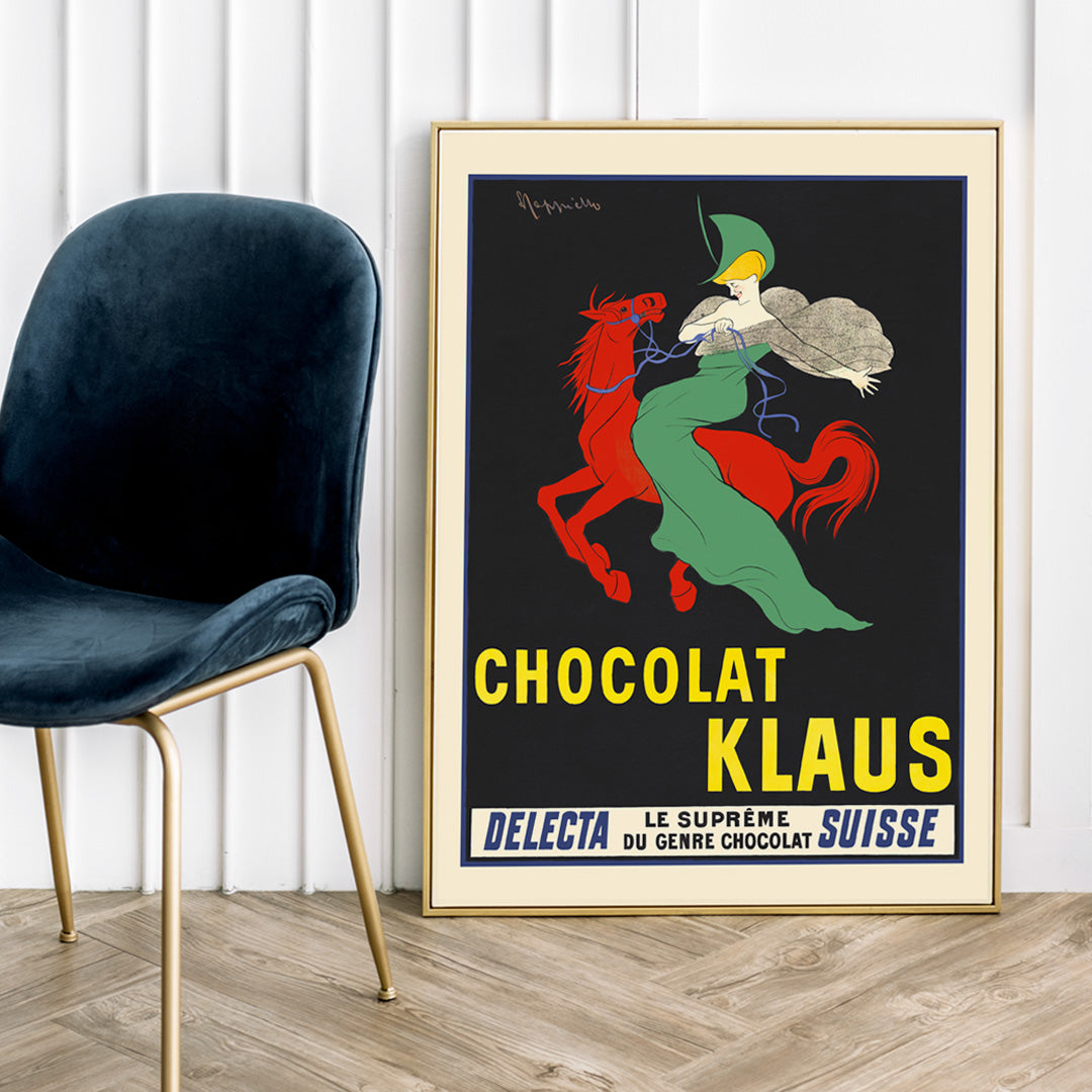 Chocolat Klaus Poster by Moryarty - Oil Painting canvas print