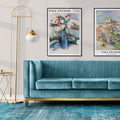 Roses en bouteille Poster by Moryarty - Oil Painting canvas print