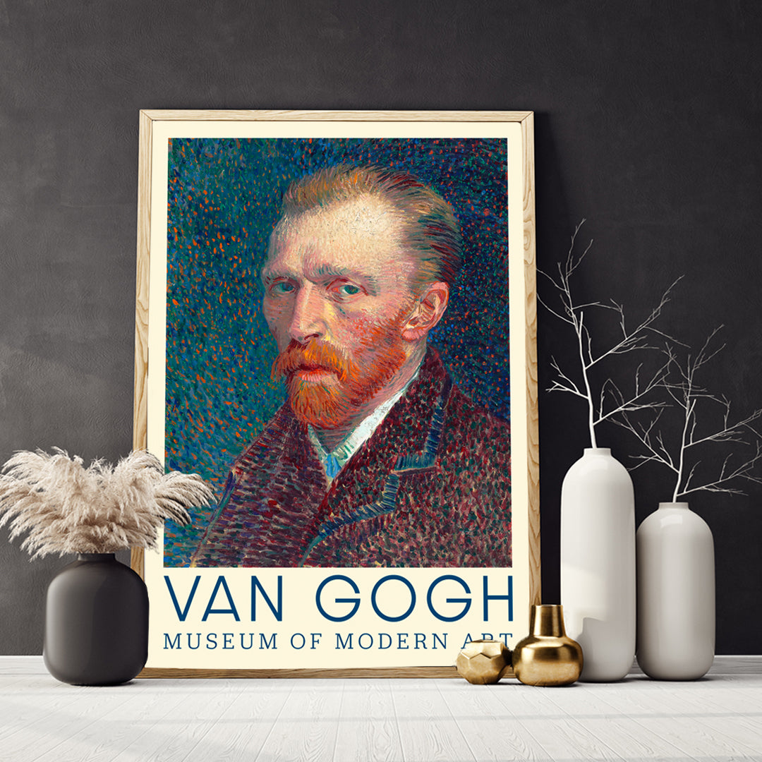 Autoportrait Poster by Moryarty - Oil Painting canvas print
