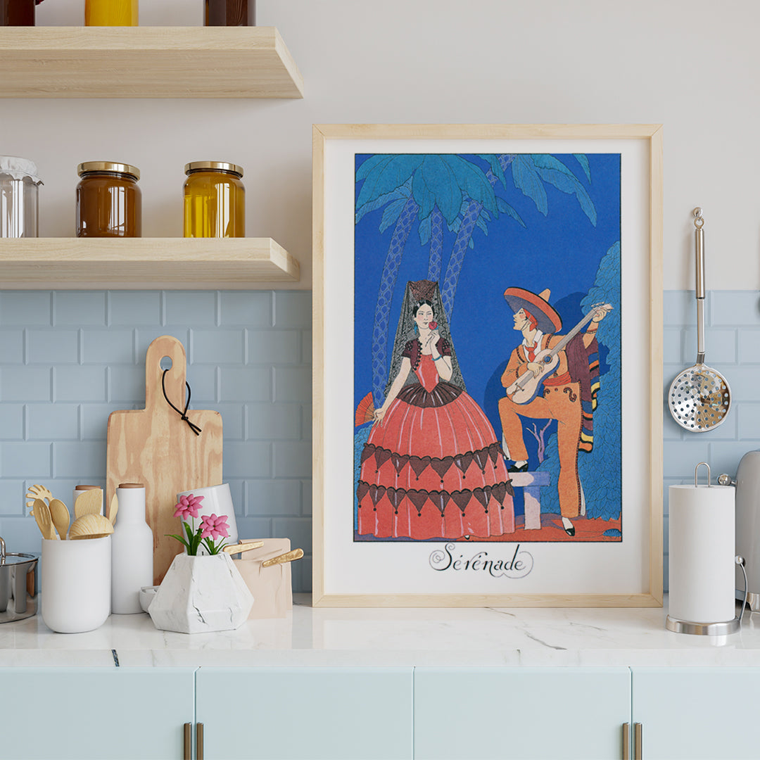 Srnade Poster by Moryarty - Oil Painting canvas print