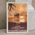 Visitez l'Extrme-Orient Poster by Moryarty - Oil Painting canvas print