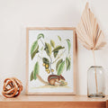 cureuil terrestre Poster by Moryarty - Oil Painting canvas print